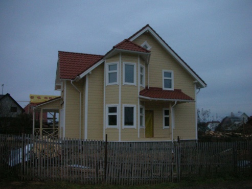Дом из профилированного бруса в Дмитровском районе