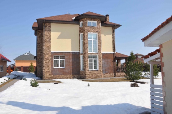 Строительство дома из керамических блоков в Духанино, Истринский район