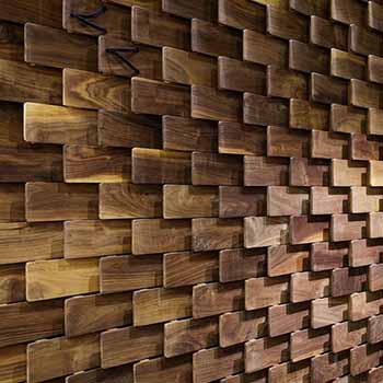 Внутренняя отделка стен деревянными панелями