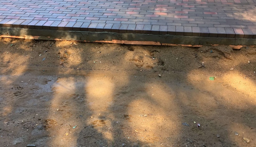 Укладка тротуарной плитки в КП Зеленые Холмы, Наро-Фоминский район