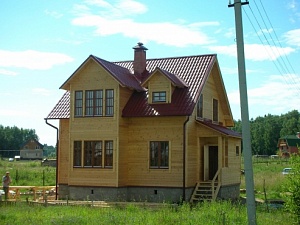 Дом из обрезного бруса в Волоколамском районе