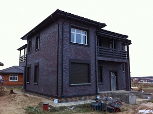 Строительство дома из керамических блоков в Ельдигино, Пушкинский район